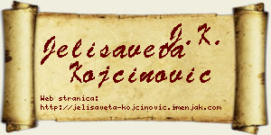 Jelisaveta Kojčinović vizit kartica